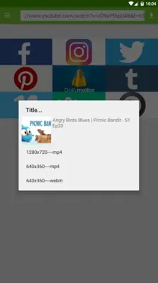 FB Youtube Video Downloader android App screenshot 2